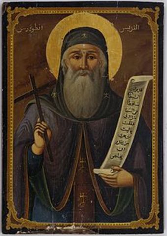 San Antonio, funda varios monasterios