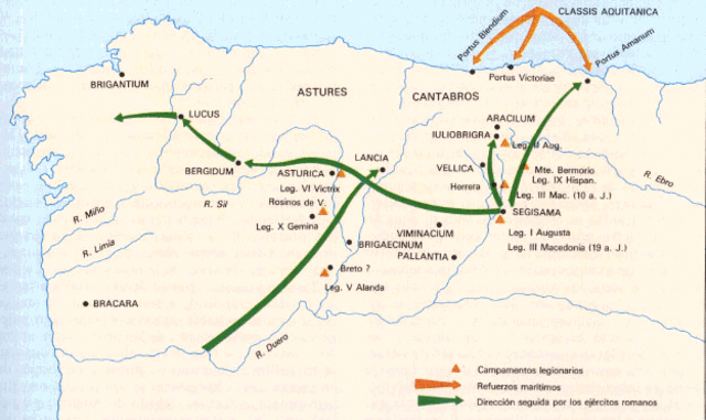 LAS GUERRAS CÁNTABRAS: LA CONQUISTA DEL NORTE