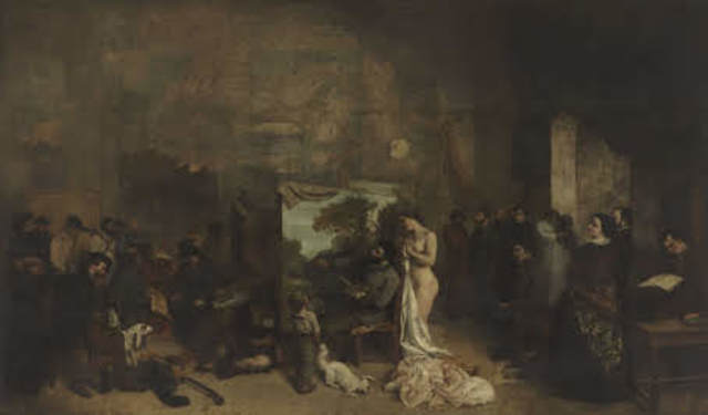 El taller del pintor (1855)