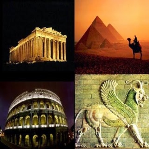 Egipto, Mesopotamia, Israel, Grecia y Roma