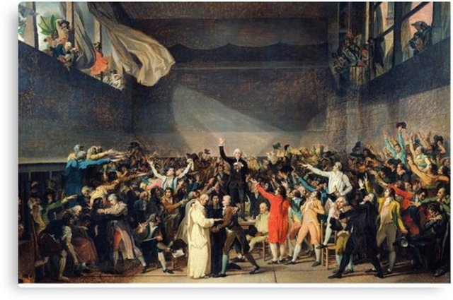 The Tennis Court Oath (June 20, 1789)