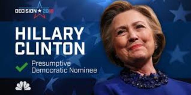 The Democratic Party Nomination of HIllary Clinton