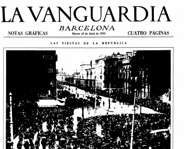 Proclamación de la II República