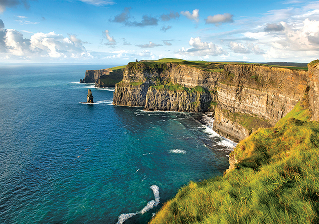 I went on a trip to Ireland. 12AB