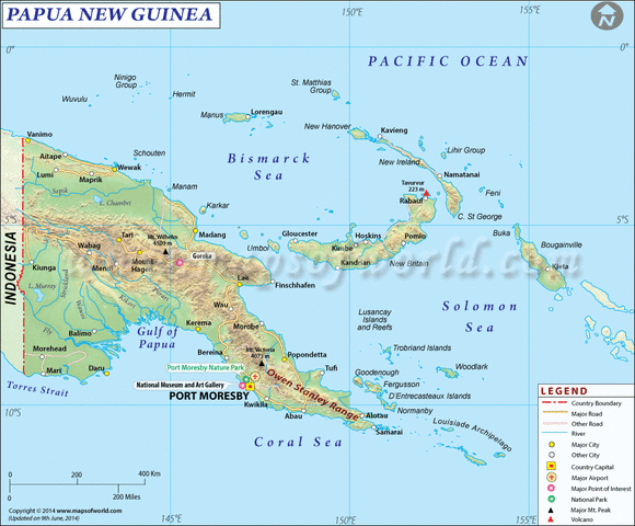 ISLAS BISMARCK PAPUA NUEVA GUINEA