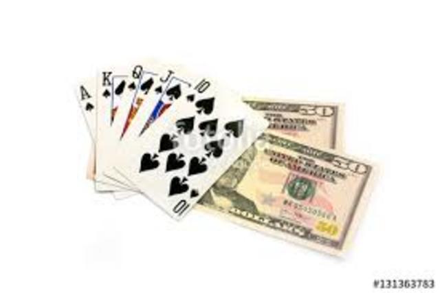 Game Cards and Paper Money