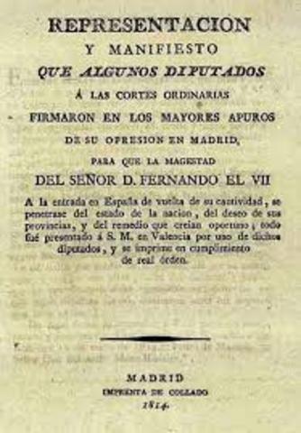 Manifiesto de los persas