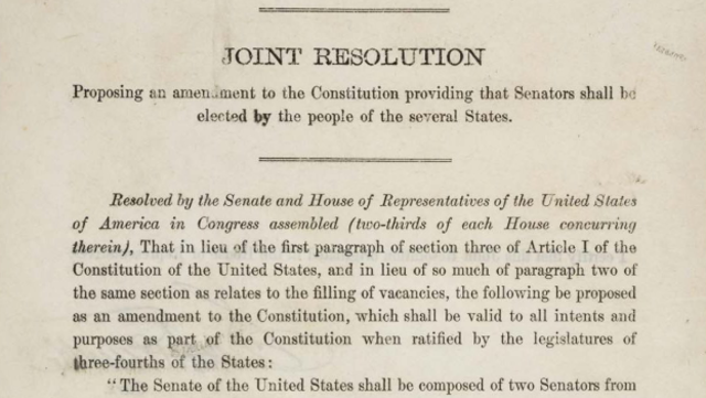 17th Amendment