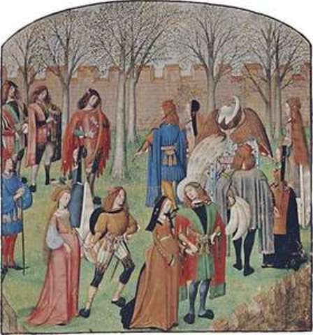 The Dance "Pavane" Becomes Widely Popular