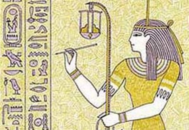 First hieroglyphic symbols