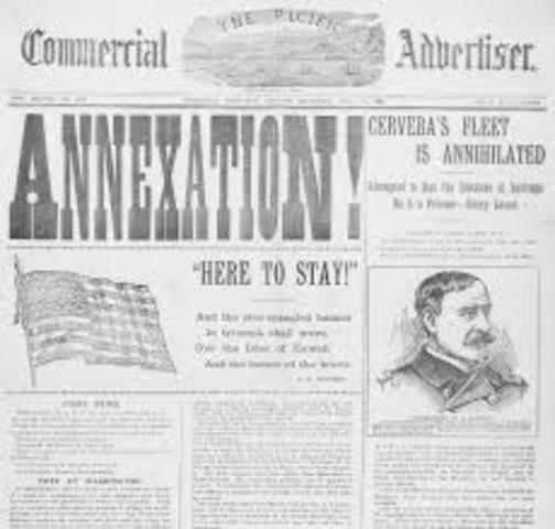 Hawaii (Annexation of Hawaii)