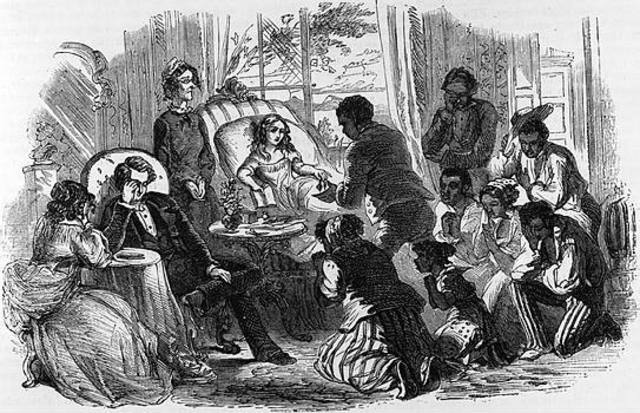 African slaves arrive