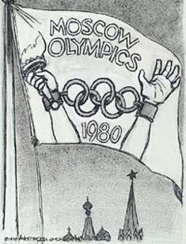 Boycott des Jeux Olympiques en Moscou