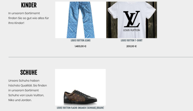 Abgeschlossene Einrichtung meines Shops