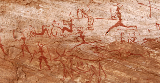 Desenhos em cavernas