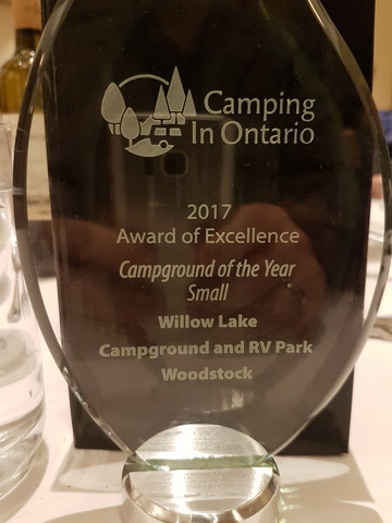 Winner of Small Campground of the Year