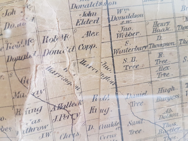 1857 Atlas - Property shown