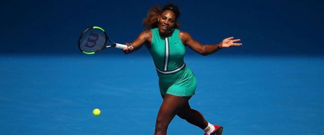 Serena keeps dominating