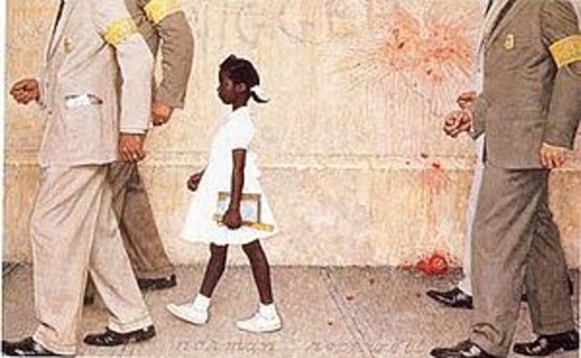 She is featured by Norman Rockwell