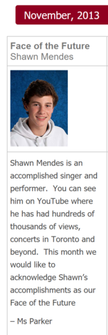 Acomplishment "The Face of The Future"