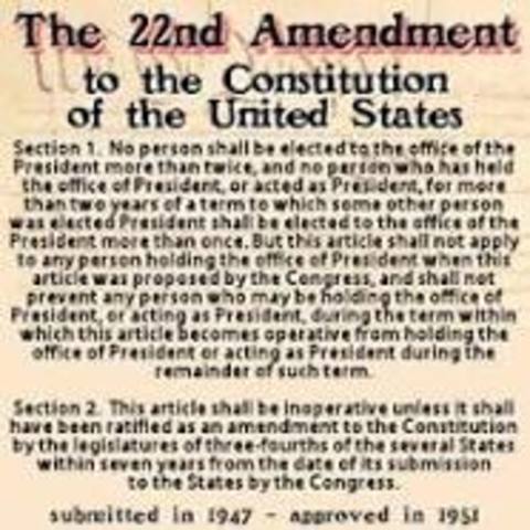 22nd Amendment