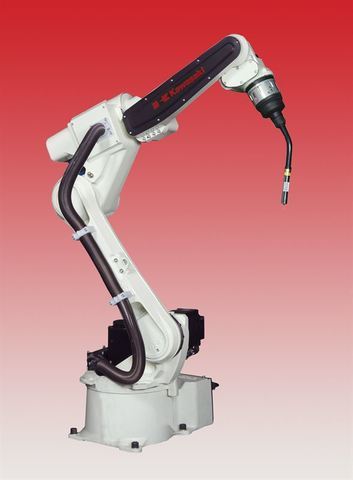 Kawasaki instaló un robot para soldadura