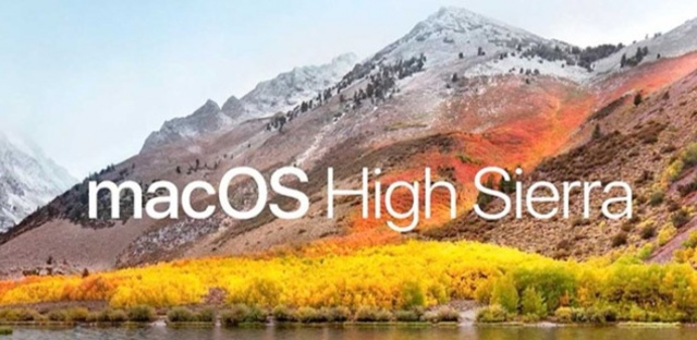 MAC OS X (10.13  HIGH SIERRA)