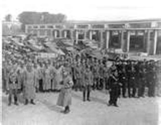 Italian Troops Conquer Ethiipia