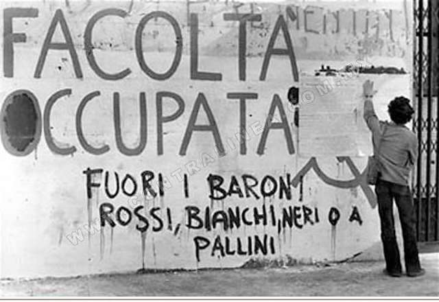 TOMA DE LA UNIVERSIDAD DE ROMA