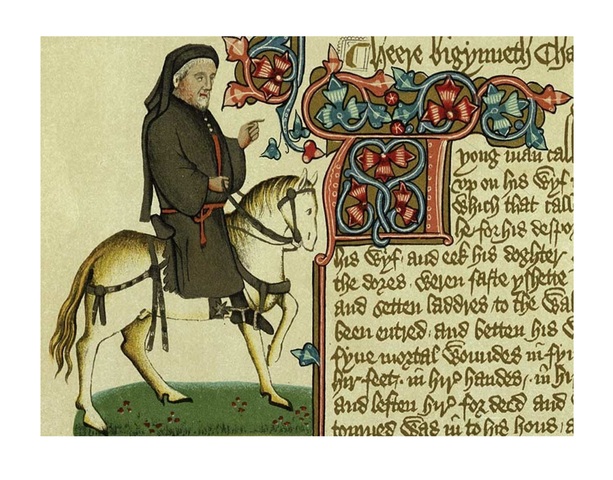 Chaucer begins “The Canterbury Tales”
