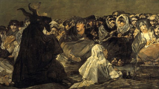 Goya acaba la sèrie de pintures negres