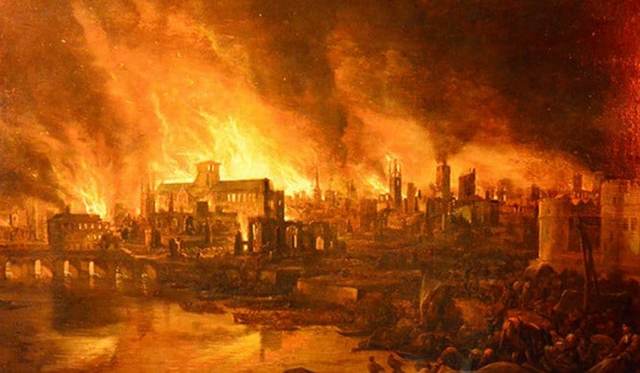 THE GREAT FIRE OF LONDON