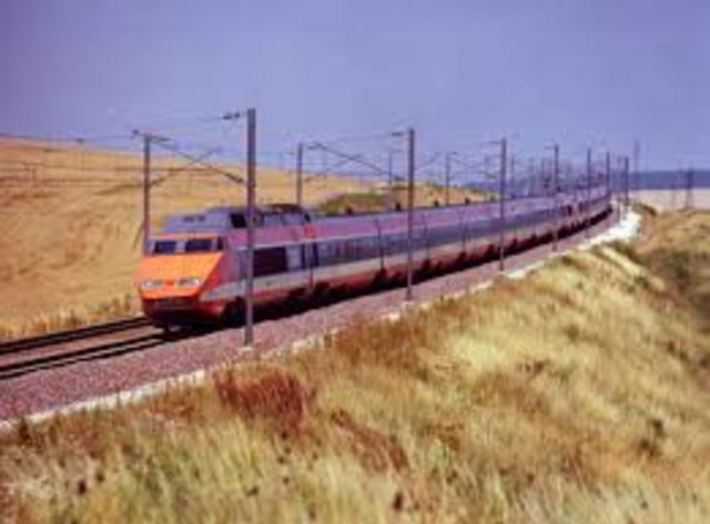 Innauguration du TGV