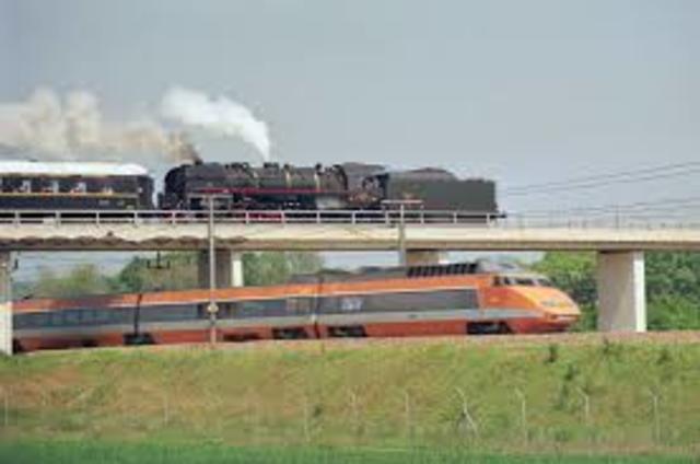 Inauguration du T.G.V