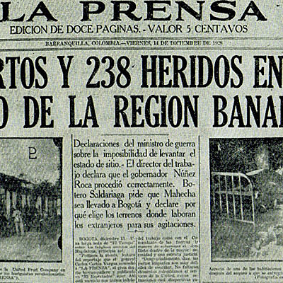 Timeline: La masacre de las bananeras