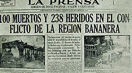 Timeline: La masacre de las bananeras