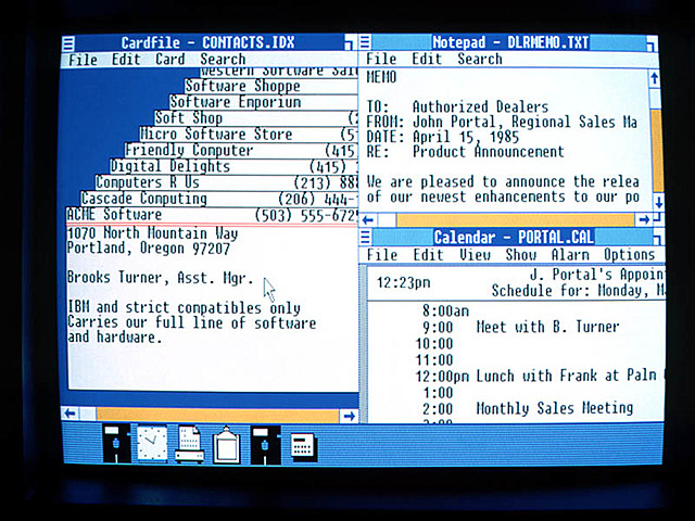Noviembre 1985 – Microsoft lanza al mercado Windows 1.0