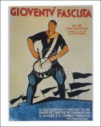 Fascist Party established under Mussolini in Italy