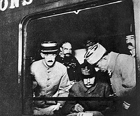 Frima de los armisticios