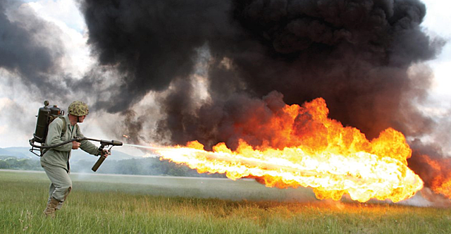 Military Technology: Flamethrower