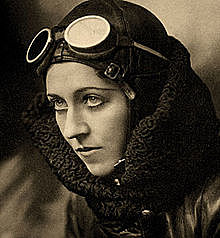 Amy Johnson, aviator.