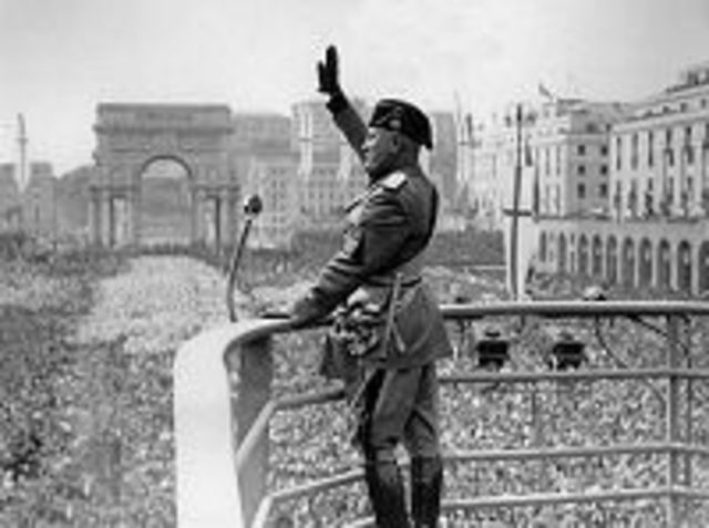 Facist Party established under Mussolini in Italy