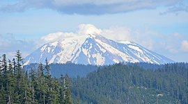 Timeline:  Mount St. Helens erupts in Washington state on May 18, 1980