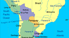 Timeline: Exploration of South America