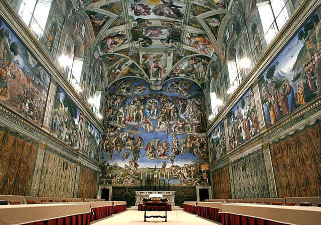 The Frescoes in the Sistine Chapel
