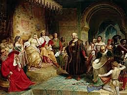 Columbus fails to gain funds from the Portuguese