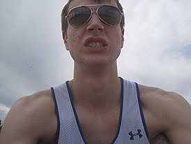 Wyatt practices the art of speech.