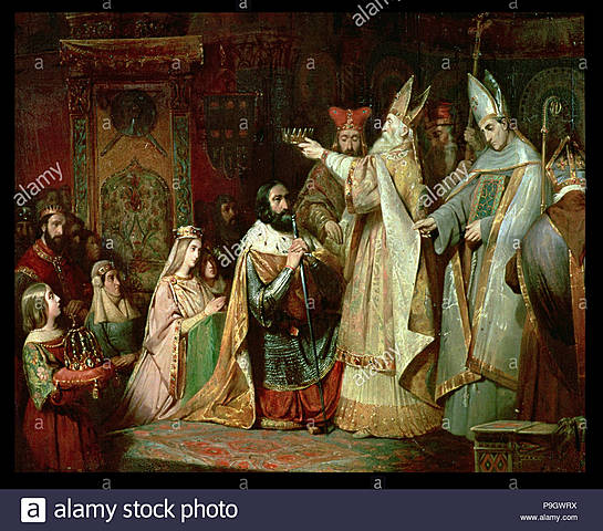 Charlemagne crowned Holy Roman Emperor