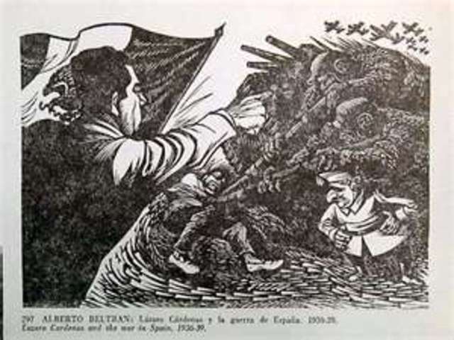 Civil war begins in Spain