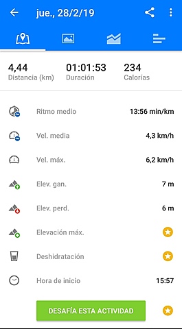 Salud. Rutas con Runtastic 2.